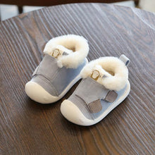 Load image into Gallery viewer, Infant Toddler Boots Winter Warm Plush Baby Girls Boys Snow Boots Outdoor Comfortable Soft Bottom Non-Slip Child Kids Shoes - nevaehshalo