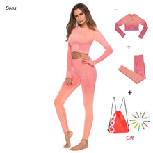 Load image into Gallery viewer, Winter Hot Sale Yoga Set Gym Set Leggings - nevaehshalo