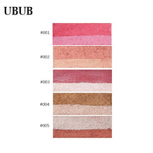 Load image into Gallery viewer, UBUB Professional Double Colors Shimmer Smoky Eyeshadow Shiny High Pigments Waterproof Long Lasting Nude Eye Shadow Palette - nevaehshalo