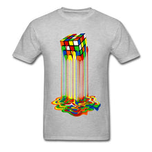 Load image into Gallery viewer, Good Quality Cube T-Shirts Rainbow Abstraction Cube Sheldon Cooper T Shirt Tee Shirt Women Men - nevaehshalo