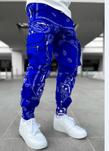 Load image into Gallery viewer, Men's European and American casual pants sports pants trousers multi-pocket overalls - nevaehshalo