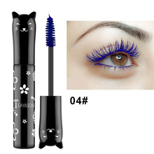 Load image into Gallery viewer, Professional Makeup Mascara Waterproof Quick-drying Eyelash Curling Lengthening Makeup Eyelashes Blue Purple Color Mascara - nevaehshalo