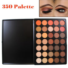 Load image into Gallery viewer, Professional 35 Color Eyeshadow Palette Earth Warm Color Shimmer Matte Eye Shadow Beauty Makeup Set - nevaehshalo