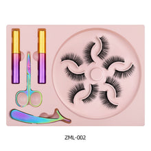 Load image into Gallery viewer, Magnetic Eyelashes Mink False Lashes Magnetic Eyeliner Waterproof Liquid Set Lasting Handmade Eyelash Makeup Tool - nevaehshalo
