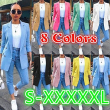 Load image into Gallery viewer, Women Causal Winter Spring Overcoat Plus Sizes 5XL Big Large - nevaehshalo