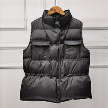 Load image into Gallery viewer, New Ultra Light Down Vest Women Short Vest Windproof Lightweight Warm Waistcoat Female White Duck Down Down Coat Sleeveless - nevaehshalo