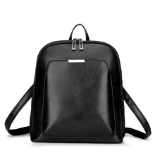 Load image into Gallery viewer, Women Backpack high quality PU Leather Fashion Backpacks Large Capacity Vintage Shoulder Bags - nevaehshalo