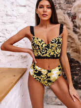 Load image into Gallery viewer, New Sexy High Waist Bikini Women Swimwear Two-pieces Bikini set With Lace Straps Bather Bathing Suit - nevaehshalo