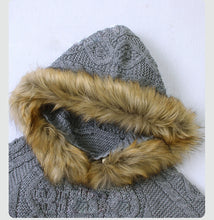 Load image into Gallery viewer, Baby Romper Autumn Winter Knitting Baby Boys Clothes Hooded Newborn Jumpsuit Unisex Baby Clothes For Girls Clothes 0 3 24 Month - nevaehshalo