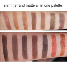 Load image into Gallery viewer, Professional 35 Color Eyeshadow Palette Earth Warm Color Shimmer Matte Eye Shadow Beauty Makeup Set - nevaehshalo