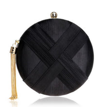 Load image into Gallery viewer, Bow Metal Women Day Clutches Tassel Luxurious Fashion Lady Evening Bags