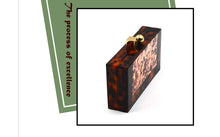 Load image into Gallery viewer, New Pearl texture shell acrylic splicing dinner bag chain Single Shoulder Messenger Bag - nevaehshalo