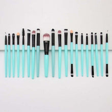Load image into Gallery viewer, 20 eye makeup brushes eyebrow brush foundation brush eye shadow lip brush Silicone Nylon Eye Shadow - nevaehshalo
