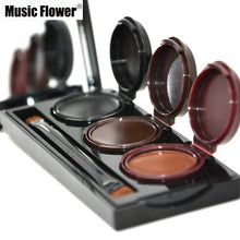 Load image into Gallery viewer, Music Flower Brand Makeup Eyeliner Gel & Eyebrow Powder Palette Waterproof Lasting Smudgeproof Cosmetics Eye Brow Enhancers - nevaehshalo