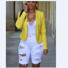 Load image into Gallery viewer, Women's High Waist Sexy Jeans Shorts Fashion Ripped Hole