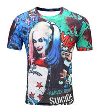 Load image into Gallery viewer, Print Short sleeved Tees Men Black And White Vertigo Hypnotic colorful Printing 3D T shirt - nevaehshalo