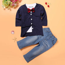 Load image into Gallery viewer, Boy Clothing Sets T-shirt+Jeans - nevaehshalo
