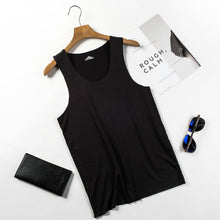 Load image into Gallery viewer, Men's Seamless Vest Ice Silk Vest Quick Dry Large Size - nevaehshalo