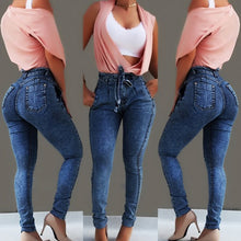 Load image into Gallery viewer, High Waist Women Pencil Pants Skinny Jeans - nevaehshalo