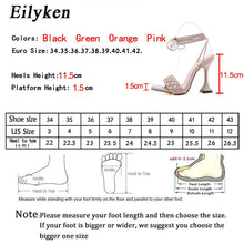 Load image into Gallery viewer, New Design Weave Sandals Spike Heels Women High Heels Square Open Toe Ankle Strap Summer Ladies Elegant Dress Shoes - nevaehshalo