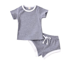 Load image into Gallery viewer, Boys' & Girls' Toddler Shorts & T-Shirt Matching Sets - nevaehshalo