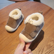 Load image into Gallery viewer, Infant Toddler Boots Winter Warm Plush Baby Girls Boys Snow Boots Outdoor Comfortable Soft Bottom Non-Slip Child Kids Shoes - nevaehshalo