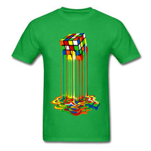 Load image into Gallery viewer, Good Quality Cube T-Shirts Rainbow Abstraction Cube Sheldon Cooper T Shirt Tee Shirt Women Men - nevaehshalo