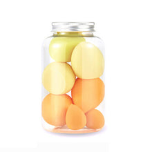Load image into Gallery viewer, 7 PCS Makeup Sponges Beauty Egg Makeup Puff Wet Dry Dual Use Makeup Tool Set Cosmetic Puff - nevaehshalo