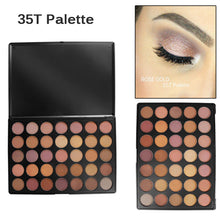 Load image into Gallery viewer, Professional 35 Color Eyeshadow Palette Earth Warm Color Shimmer Matte Eye Shadow Beauty Makeup Set - nevaehshalo