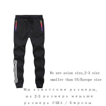 Load image into Gallery viewer, Tracksuit Bottoms Mens Casual Pants Cotton Sweatpants Mens Joggers Striped Pants Gyms Clothing Plus - nevaehshalo