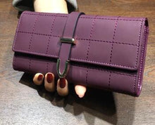 Load image into Gallery viewer, Wallets With Leather Fashion Coin Purse Phone Bag 10 Card Holders ladies - nevaehshalo