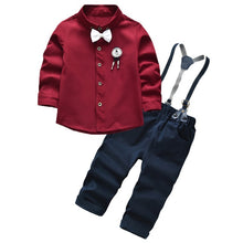 Load image into Gallery viewer, 4Pcs Boys Clothes Sets Summer Children Clothing Baby Boy Sport Suit T-shirt+Jeans Costume For Kids - nevaehshalo