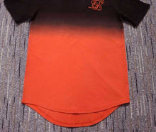 Load image into Gallery viewer, summer Cotton silk siksilk T shirt Gradient Printed T-shirts Short Sleeves Hip Hop T-shirt shirts Tops Men Longline tees With - nevaehshalo