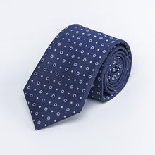 Load image into Gallery viewer, Polyester Silk Tie Men Suit Accessories Tie Business Interview Formal Dress Birthday Party Tie - nevaehshalo