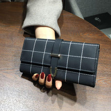 Load image into Gallery viewer, Wallets With Leather Fashion Coin Purse Phone Bag 10 Card Holders ladies - nevaehshalo