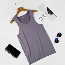 Load image into Gallery viewer, Men's Seamless Vest Ice Silk Vest Quick Dry Large Size - nevaehshalo