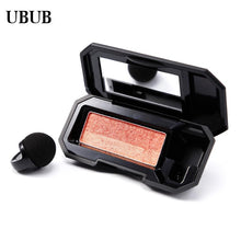 Load image into Gallery viewer, UBUB Professional Double Colors Shimmer Smoky Eyeshadow Shiny High Pigments Waterproof Long Lasting Nude Eye Shadow Palette - nevaehshalo