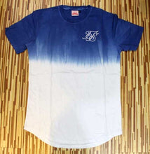 Load image into Gallery viewer, summer Cotton silk siksilk T shirt Gradient Printed T-shirts Short Sleeves Hip Hop T-shirt shirts Tops Men Longline tees With - nevaehshalo