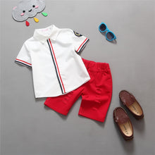 Load image into Gallery viewer, Boys T Shirts+Shorts Sports Suit - nevaehshalo