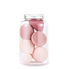 Load image into Gallery viewer, 7 PCS Makeup Sponges Beauty Egg Makeup Puff Wet Dry Dual Use Makeup Tool Set Cosmetic Puff - nevaehshalo
