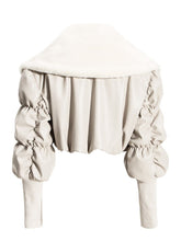 Load image into Gallery viewer, Women's Winter New Style Casual Lapel Pleated Sleeve Cotton Jacket