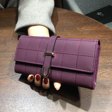 Load image into Gallery viewer, Wallets With Leather Fashion Coin Purse Phone Bag 10 Card Holders ladies - nevaehshalo