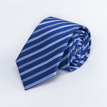 Load image into Gallery viewer, Polyester Silk Tie Men Suit Accessories Tie Business Interview Formal Dress Birthday Party Tie - nevaehshalo