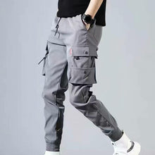 Load image into Gallery viewer, Men Pants Hip Hop Harem Joggers Pants New Male Trousers Solid Multi-pocket Cargo Pants Skinny Fit - nevaehshalo
