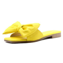 Load image into Gallery viewer, Women's Sandals Bowknot Flat Slippers Casual Beach