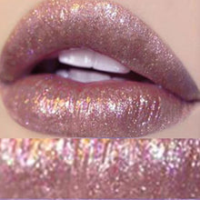 Load image into Gallery viewer, Makeup Diamond Shine Metallic Lipstick Charming Long Lasting Tattoo Liquid Glitter Powder Lipgloss Cosmetics - nevaehshalo