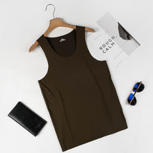 Load image into Gallery viewer, Men's Seamless Vest Ice Silk Vest Quick Dry Large Size - nevaehshalo