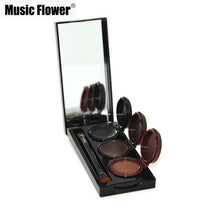 Load image into Gallery viewer, Music Flower Brand Makeup Eyeliner Gel & Eyebrow Powder Palette Waterproof Lasting Smudgeproof Cosmetics Eye Brow Enhancers - nevaehshalo