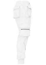 Load image into Gallery viewer, Spring and autumn new casual pants male Korean version of the trendy brand multi-bag overalls loose straight-leg pants outdoor running trousers - nevaehshalo