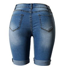 Load image into Gallery viewer, Women's High Waist Sexy Jeans Shorts Fashion Ripped Hole
